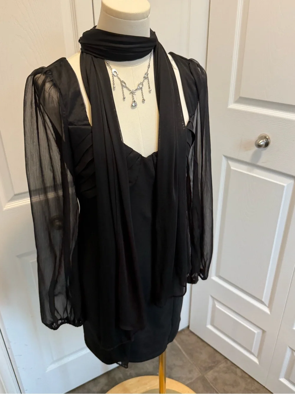 Lulus Black Athletic Skirt with Tag - Picture 13 of 14